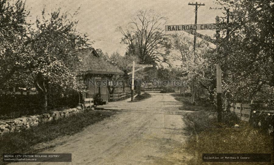 Postcard: Baldpate Station, Georgetown, Massachusetts